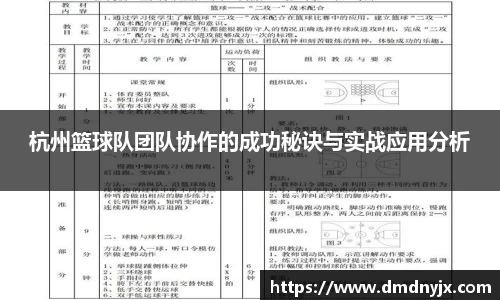 杭州篮球队团队协作的成功秘诀与实战应用分析